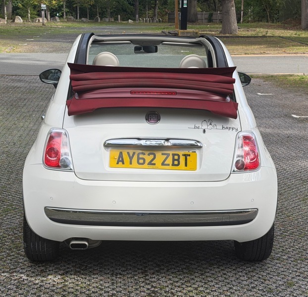Fiat 500C 2012 1.2 Lounge 69 Bhp White #12