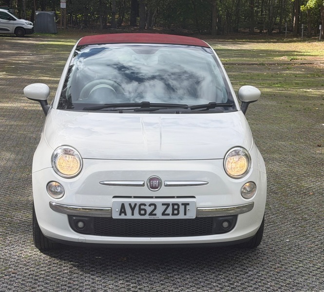 Fiat 500C 2012 1.2 Lounge 69 Bhp White #48