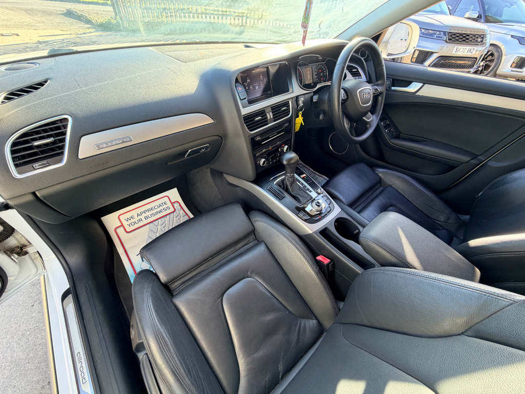 Audi A4 Allroad 2.0 Tdi Estate S Tronic Quattro Euro 5 White #3