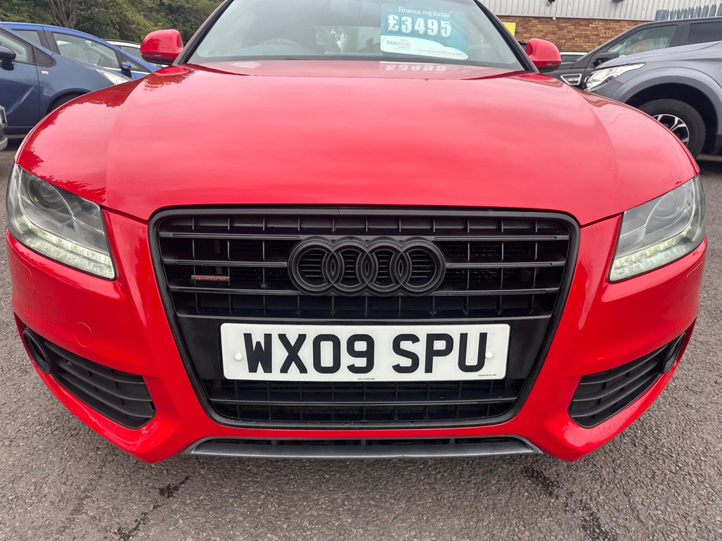 Audi A5 3.0 Tdi V6 S Line Tiptronic Quattro Euro 4 Red #6