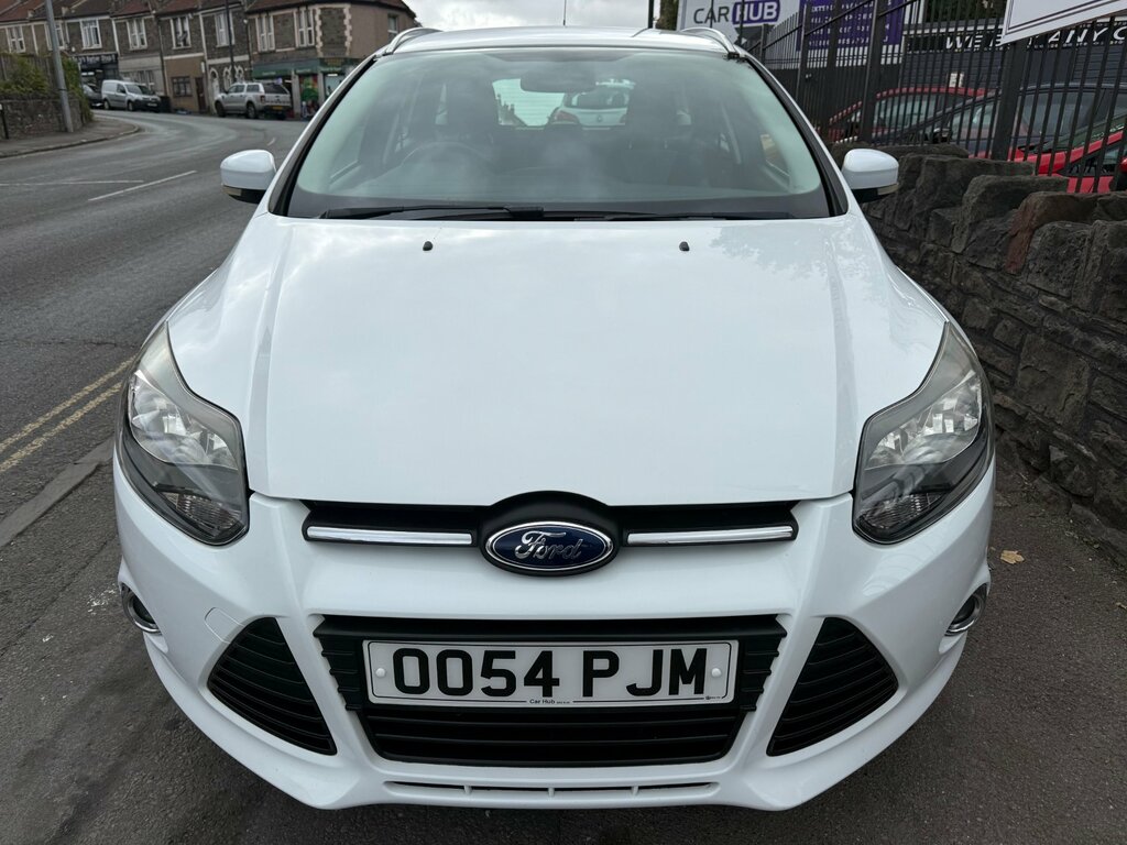 Ford Focus 1.6 Zetec Estate Euro 5 105 Ps White #3