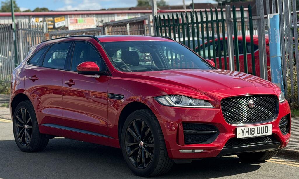 Jaguar F-Pace R-sport Red