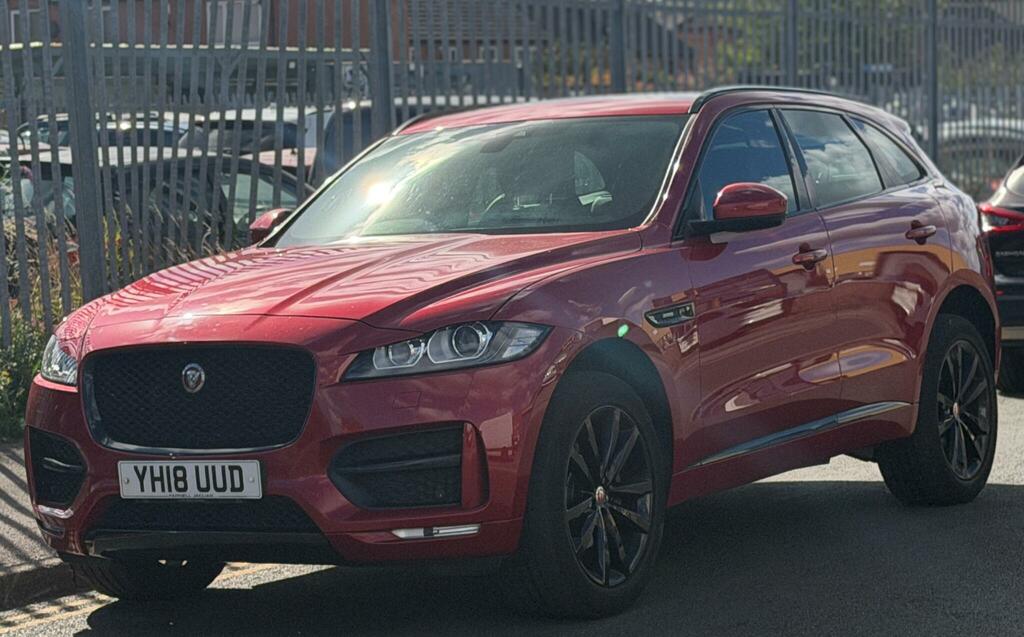 Jaguar F-Pace R-sport Red #3