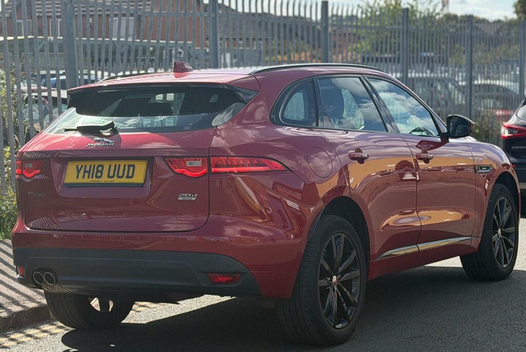 Jaguar F-Pace R-sport Red #5