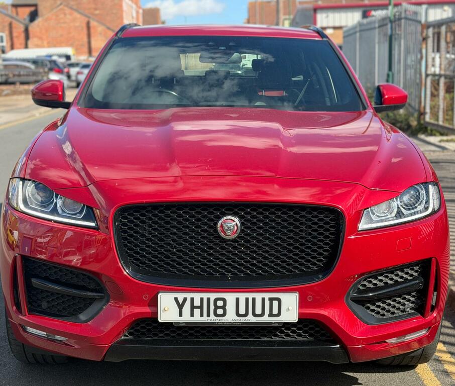 Jaguar F-Pace R-sport Red #6