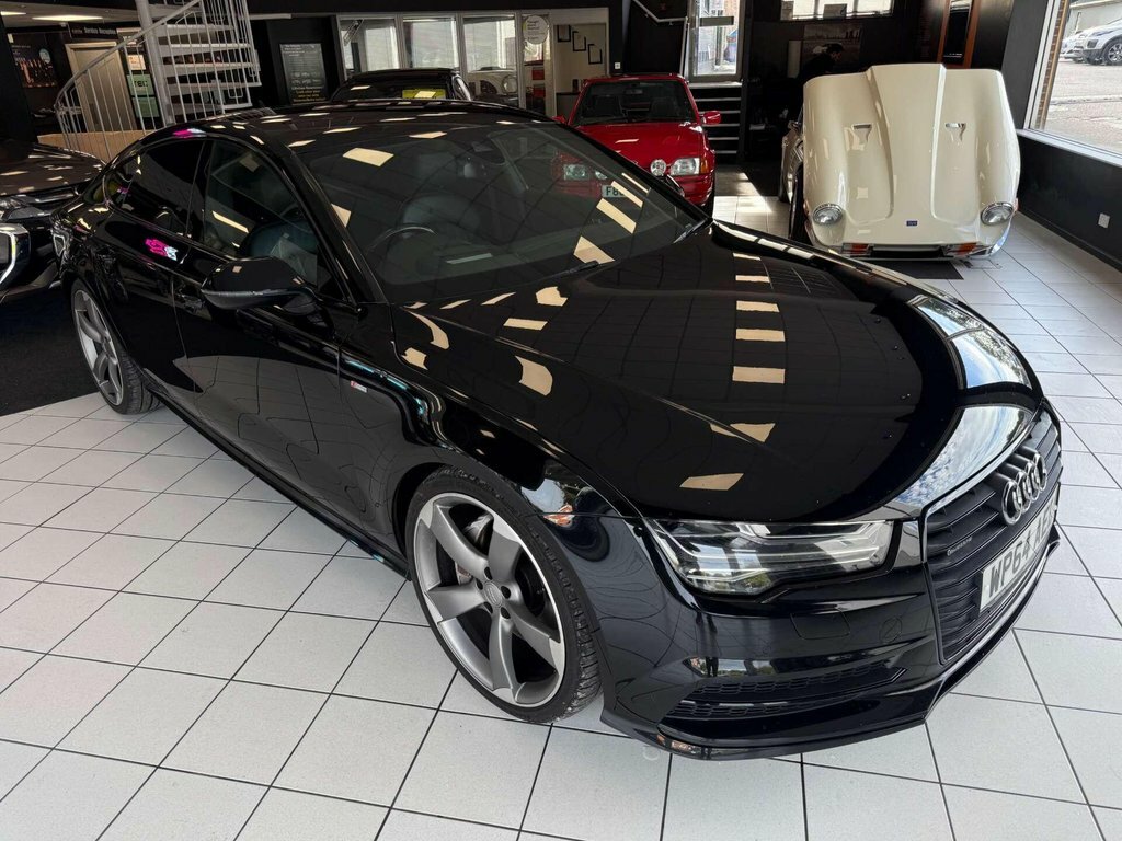 Audi A7 3L Black Edition Black #3