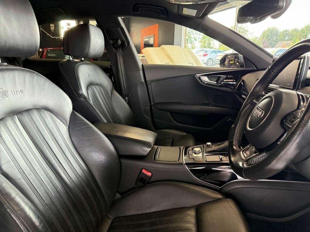 Audi A7 Sportback Tdi Quattro Black Edition 5-Door White #14