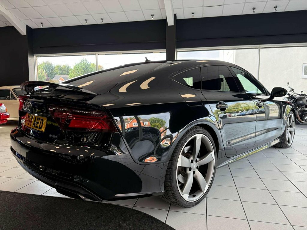 Audi A7 Sportback Tdi Quattro Black Edition 5-Door White #10