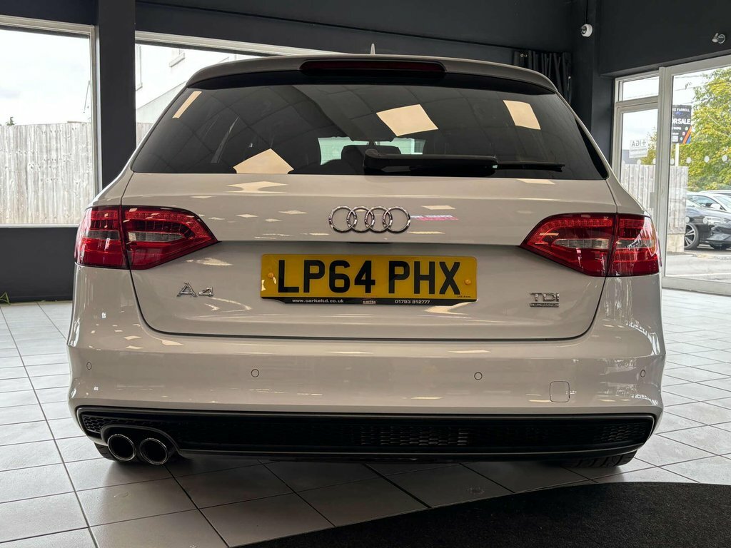 Audi A4 Avant Estate 2.0 Tdi S Line Multitronic Euro 5 Ss White #9