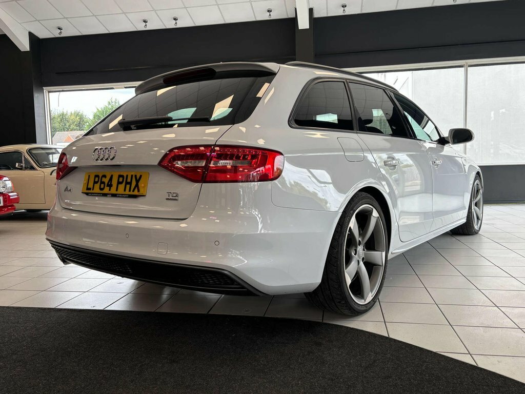 Audi A4 Avant Estate 2.0 Tdi S Line Multitronic Euro 5 Ss White #12