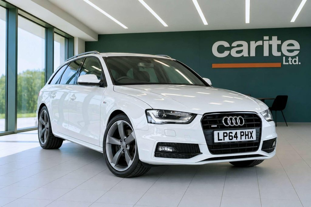 Audi A4 Avant 2L Black Edition White