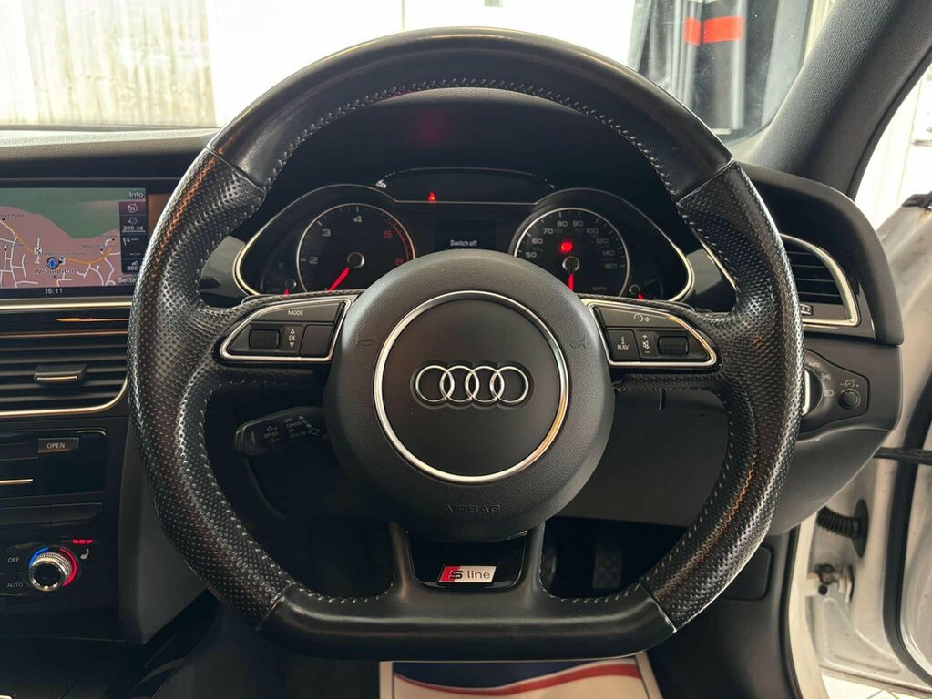 Audi A4 Avant Estate 2.0 Tdi S Line Multitronic Euro 5 Ss White #19