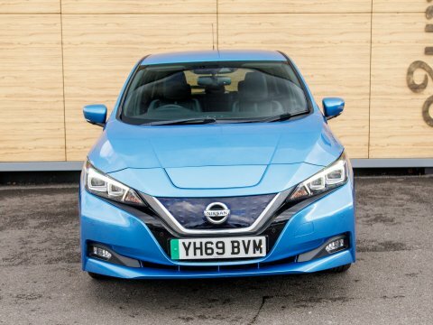 Nissan Leaf Hatchback Blue #5