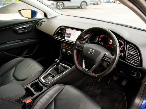 Seat Leon Hatchback Blue #4