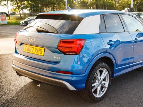 Audi Q2 Suv Blue #6