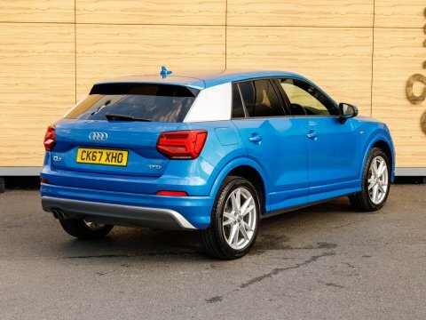 Audi Q2 Suv Blue #2
