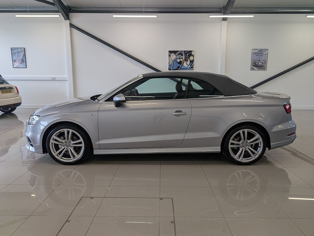 Audi A3 Cabriolet Tfsi Cod S Line Silver #3