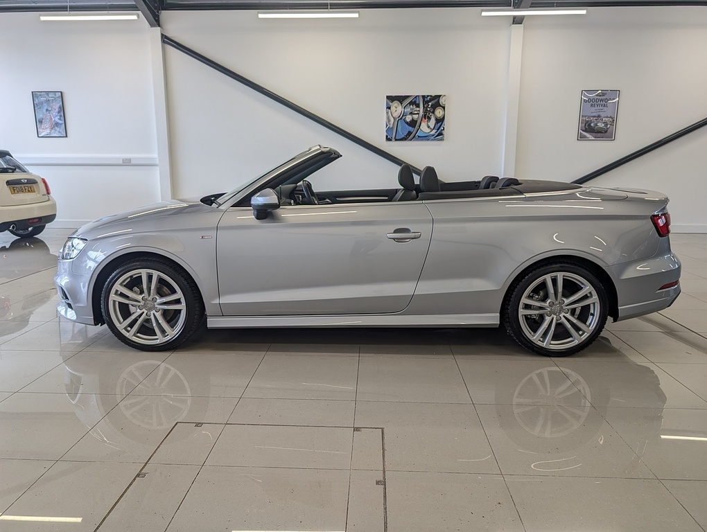 Audi A3 Cabriolet Tfsi Cod S Line Silver #4