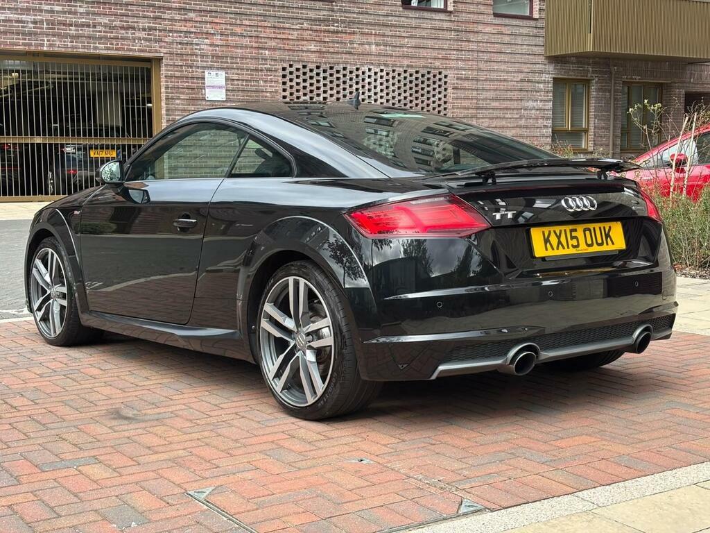 Audi TT 2.0 Tfsi S Line S Tronic Quattro Euro 6 S S Black #2