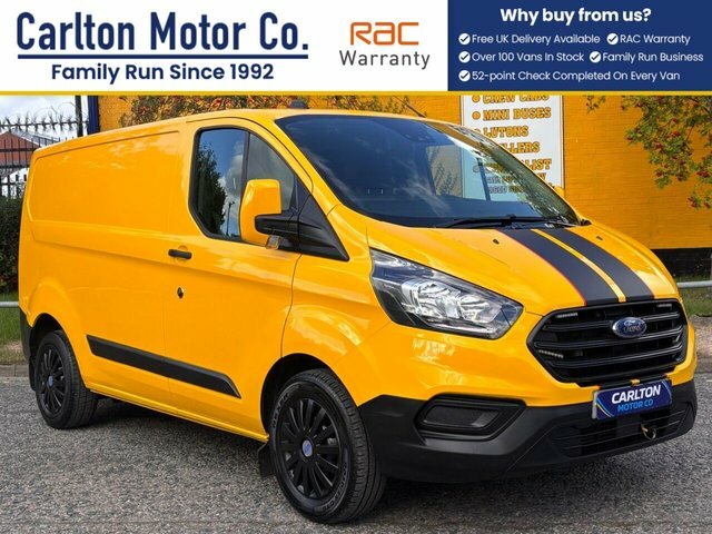 Ford Transit Custom Transit 2.0 350 Ecoblue Leader Fwd L3 H2 Euro 6 S White #1