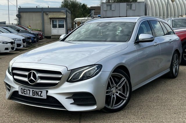 Mercedes-Benz E Class 2.0 E220d Amg Line Estate G-tronic Eur Silver #2