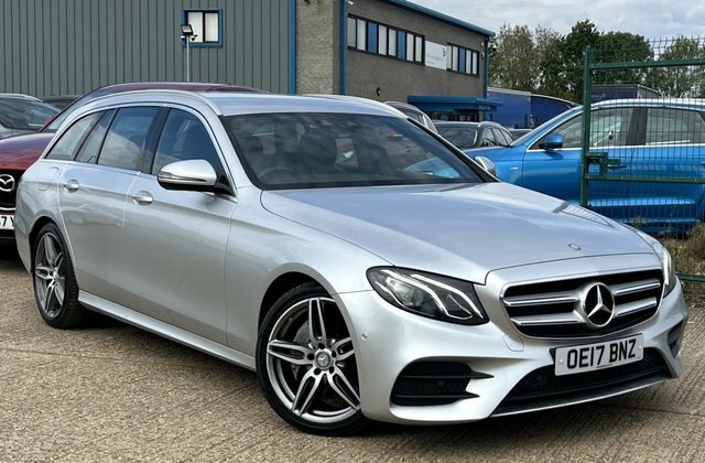 Mercedes-Benz E Class 2.0 E220d Amg Line Estate G-tronic Eur Silver