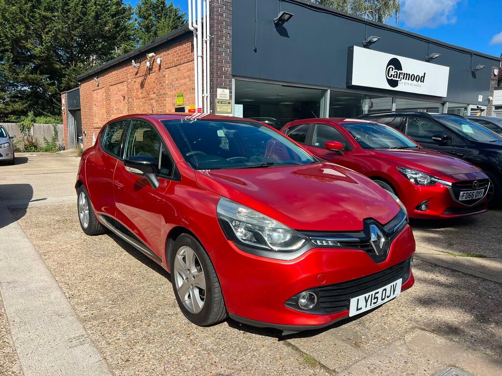 Renault Clio 1.5 Dci Dynamique Medianav Euro 5 Ss Red