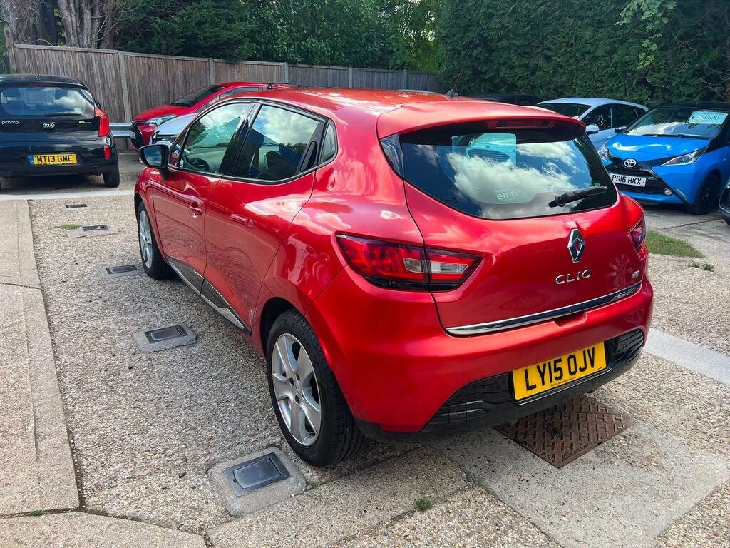 Renault Clio 1.5 Dci Dynamique Medianav Euro 5 Ss Red #4