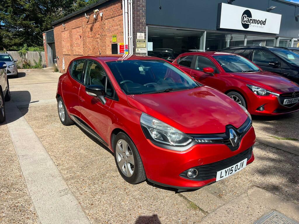 Renault Clio 1.5 Dci Dynamique Medianav Euro 5 Ss Red #6