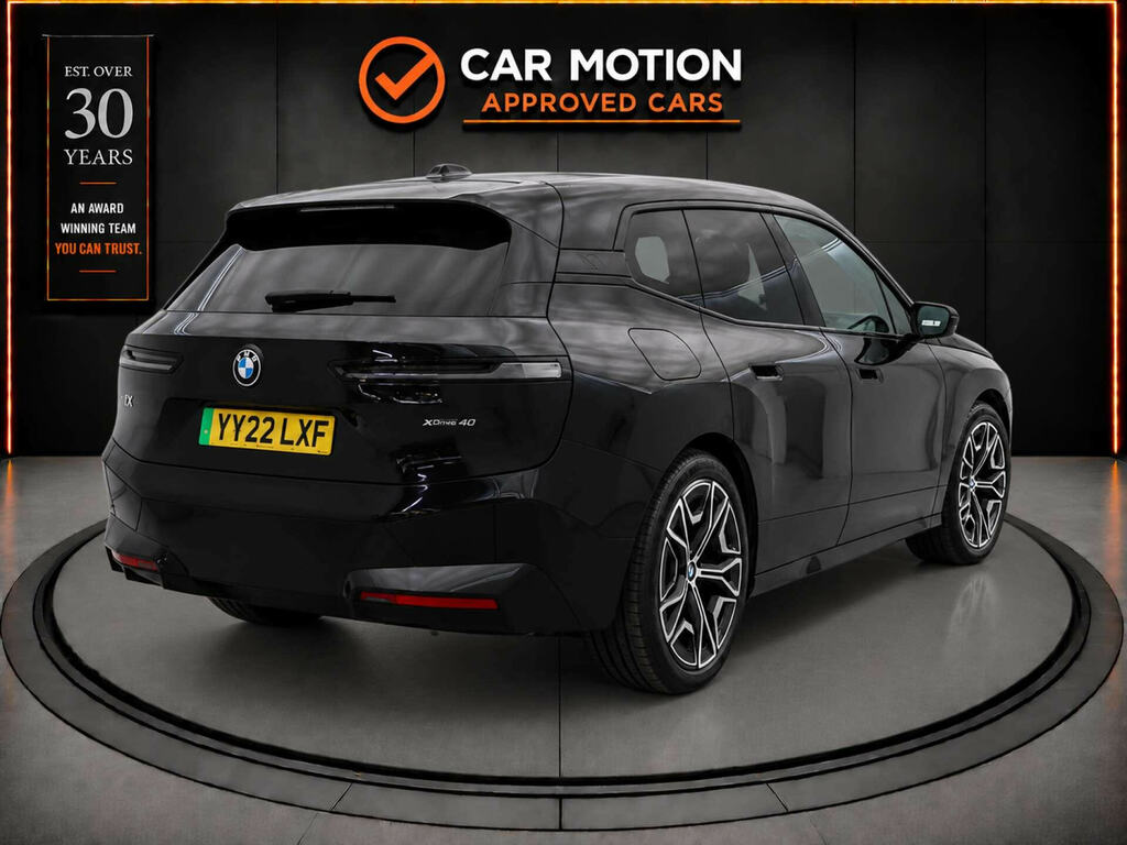 BMW iX Ix Xdrive 40 M Sport 4Wd Black #4