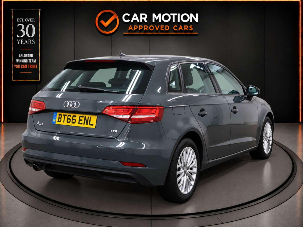 Audi A3 2.0 Tdi S Line Convertible S Tronic Aut White #4