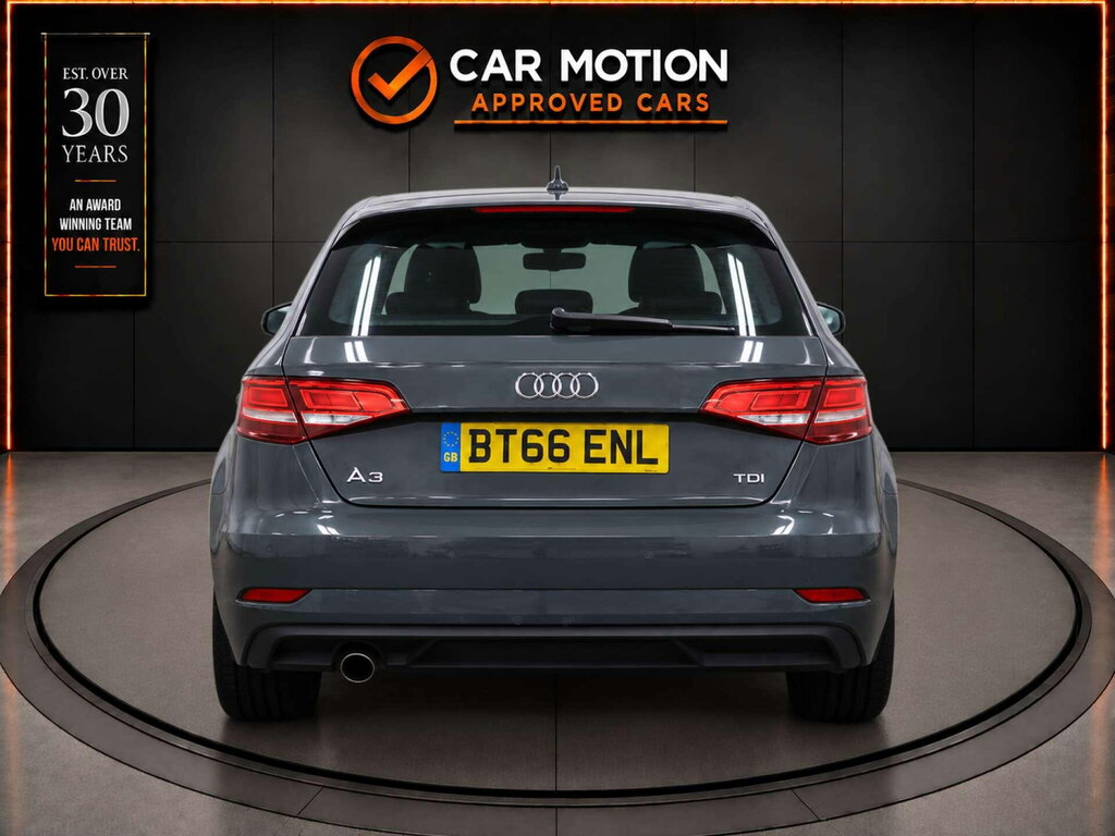 Audi A3 2.0 Tdi S Line Convertible S Tronic Aut White #5