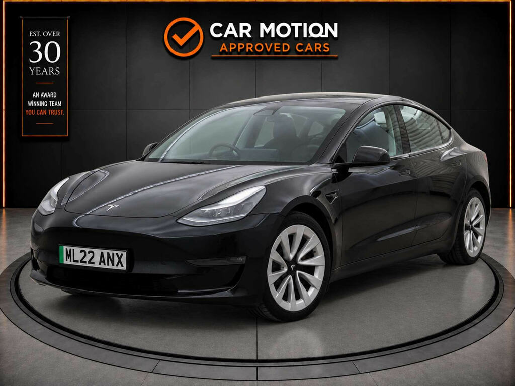 Tesla Model 3 Model 3 Long Range Awd 4Wd Black #3