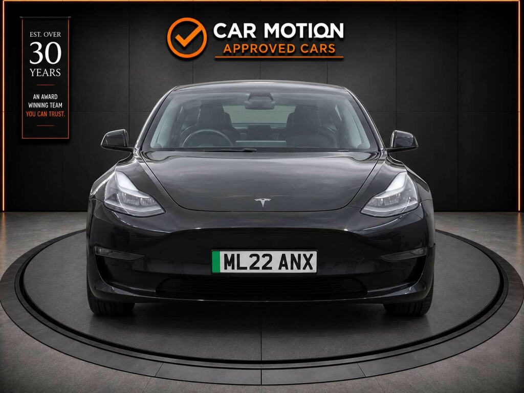 Tesla Model 3 Model 3 Long Range Awd 4Wd Black #2