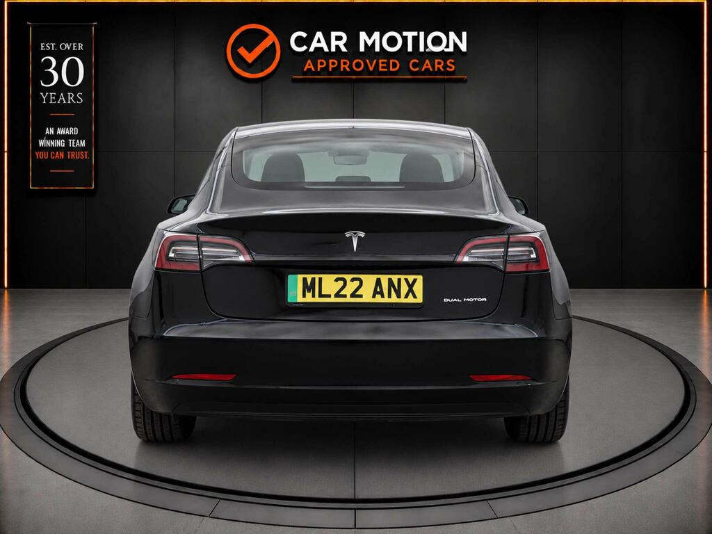 Tesla Model 3 Model 3 Long Range Awd 4Wd Black #5