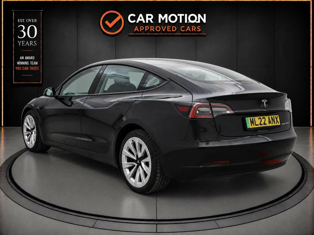 Tesla Model 3 Model 3 Long Range Awd 4Wd Black #6