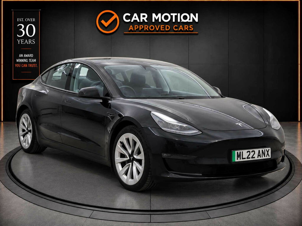 Tesla Model 3 Model 3 Long Range Awd 4Wd Black