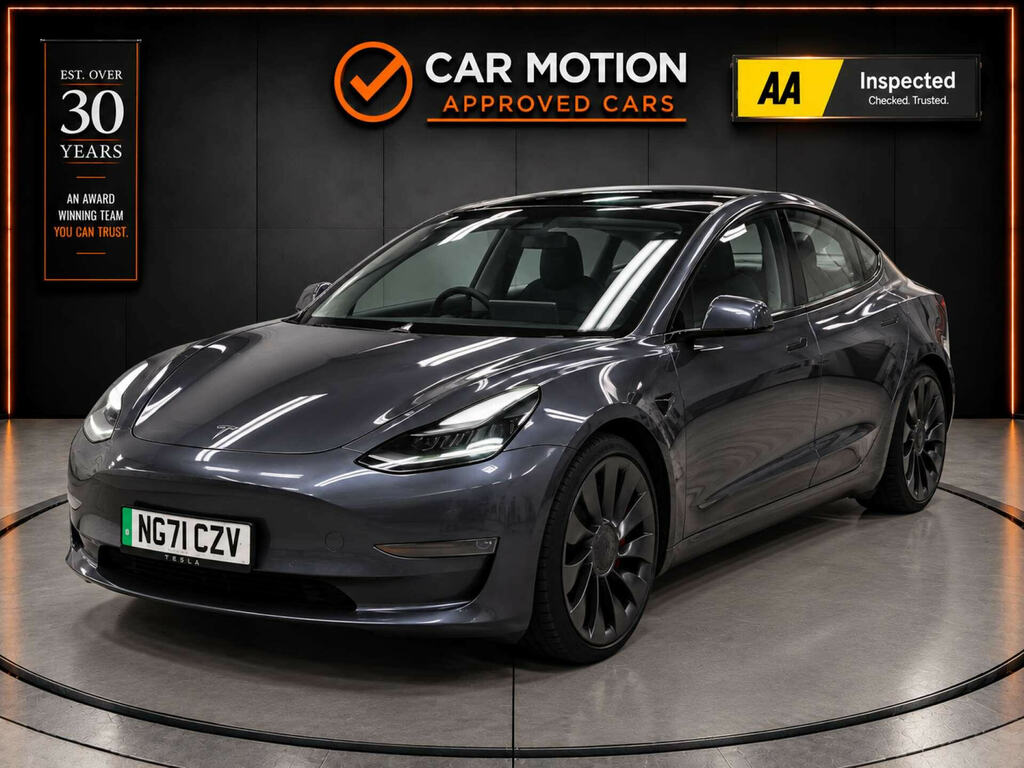 Tesla Model 3 Model 3 Performance Awd 4Wd Grey #2