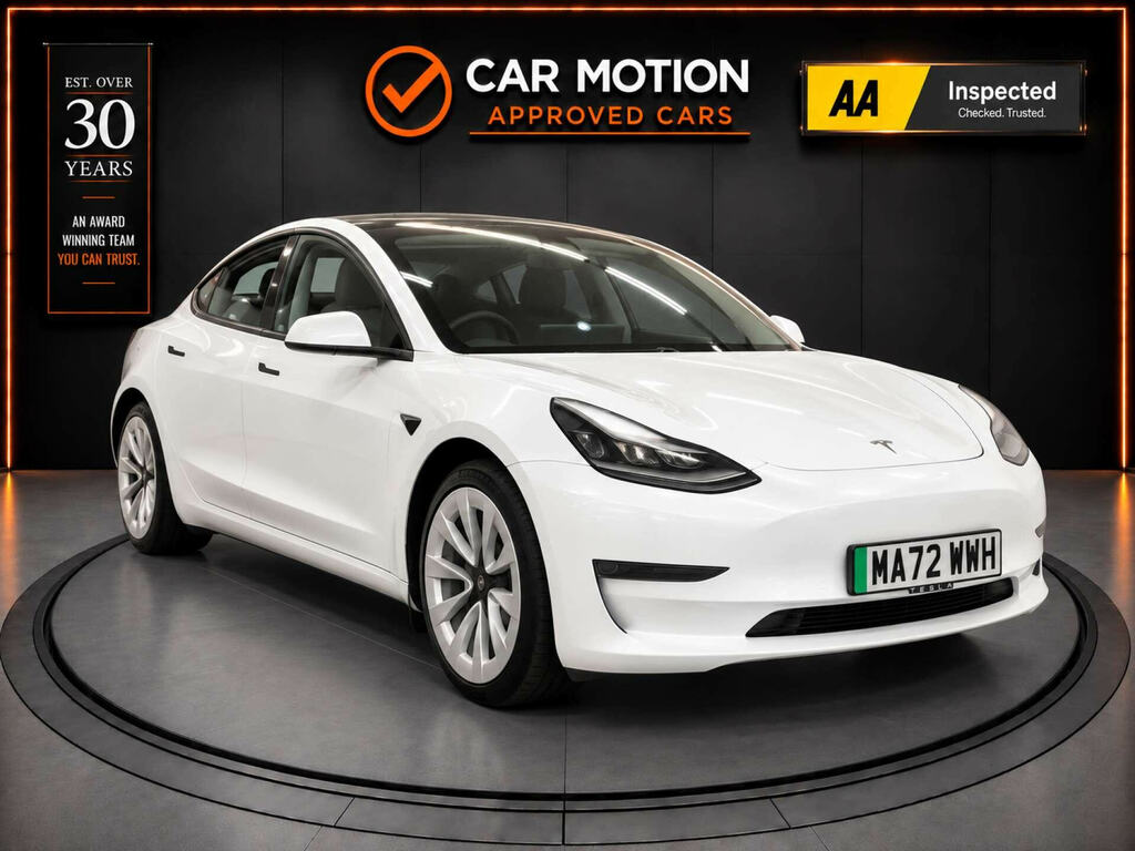 Tesla Model 3 Model 3 Long Range Awd 4Wd White