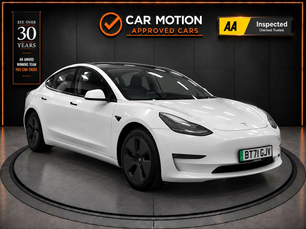 Tesla Model 3 Model 3 Long Range Awd 4Wd White