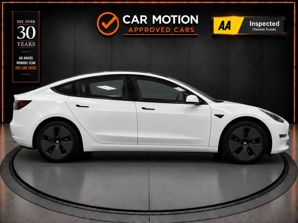 Tesla Model 3 Model 3 Long Range Awd 4Wd White #6