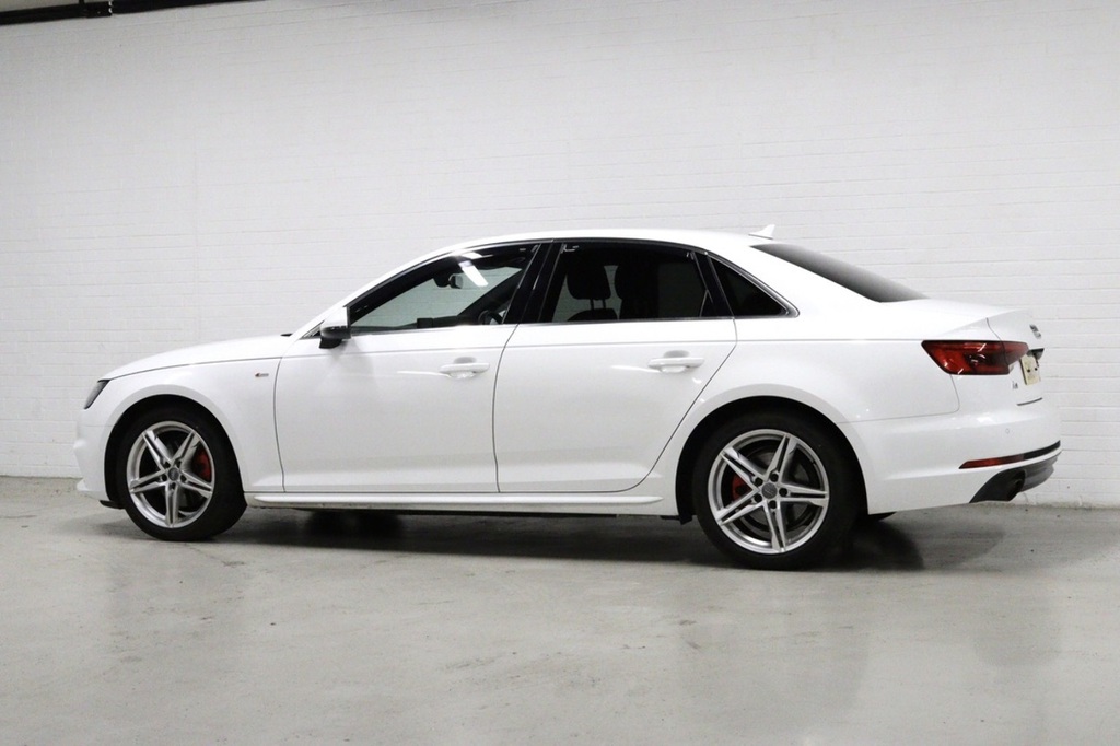 Audi A4 Tfsi S Line White #6