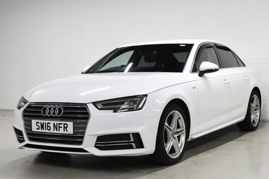 Audi A4 Tfsi S Line White #3