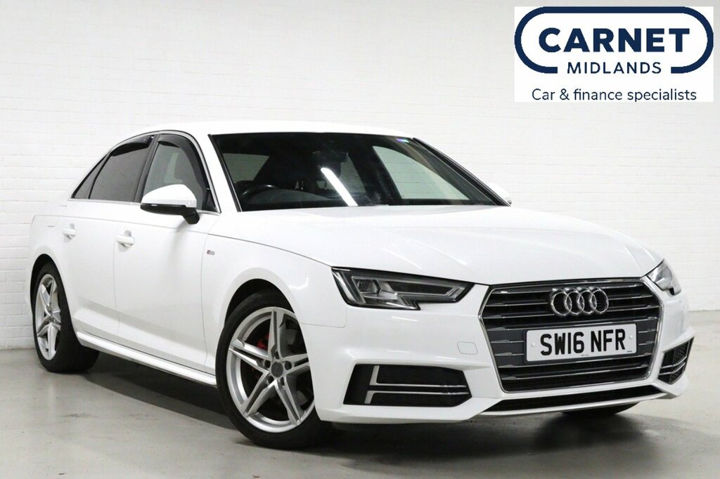 Audi A4 Tfsi S Line White