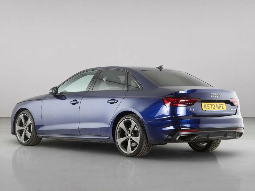 Audi A4 2.0 Tdi 35 Black Edition Saloon S Troni Blue #6
