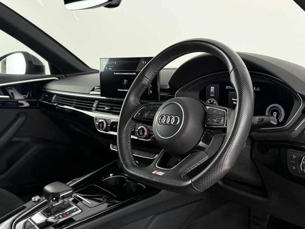 Audi A4 2.0 Tdi 35 Black Edition Saloon S Troni Blue #2