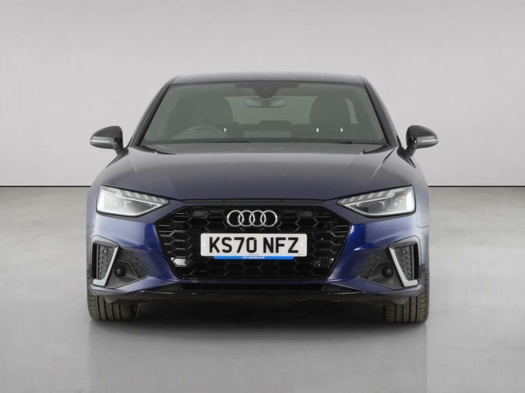 Audi A4 2.0 Tdi 35 Black Edition Saloon S Troni Blue #3