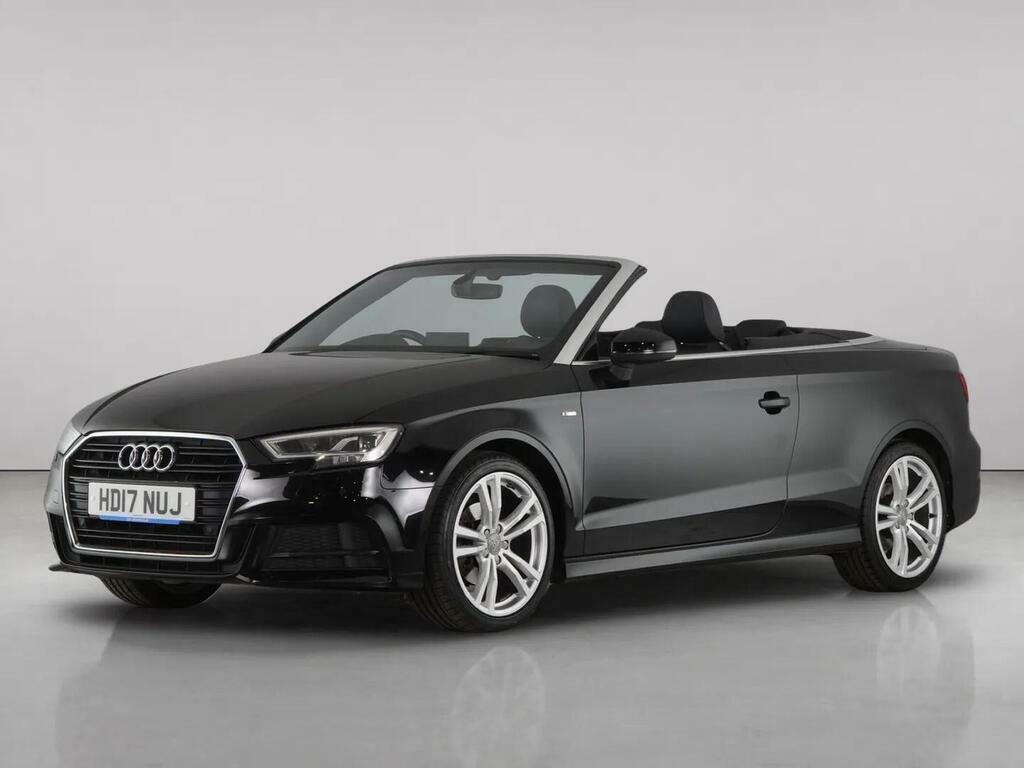 Audi A3 Cabriolet 1.4 Tfsi Cod S Line Convertible S Troni Black #2