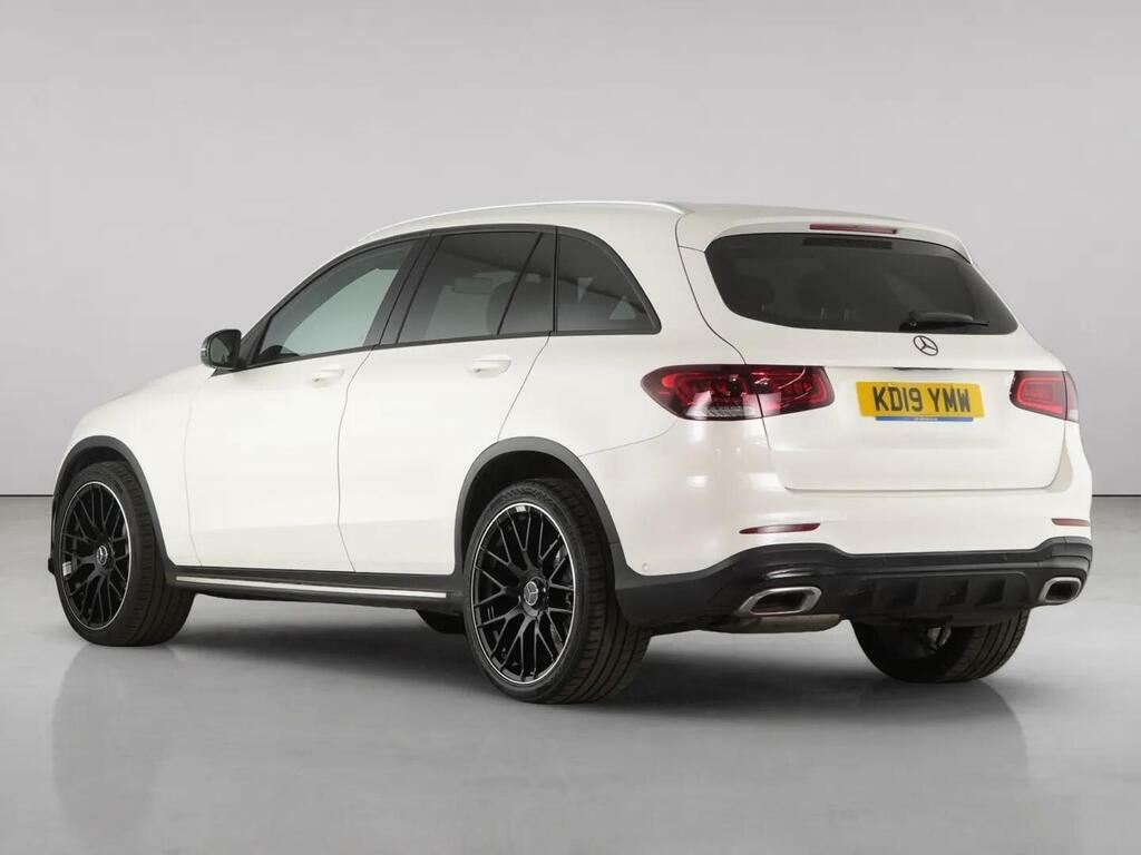 Mercedes-Benz GLC Class 2.0 Glc220d Amg Line Suv G-tronic 4Mat White #6