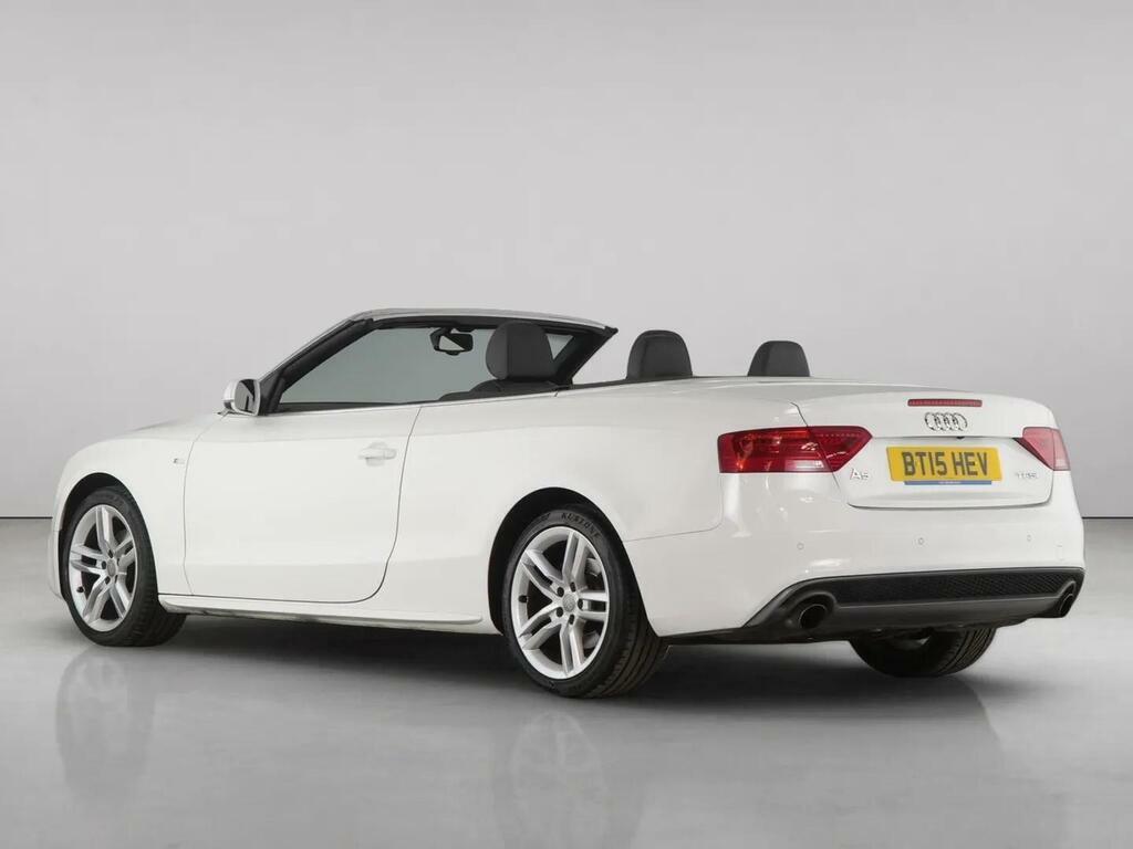Audi A5 1.8 Tfsi S Line Convertible Multitronic White #6